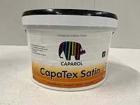 Caparol capatex satin binnenmuurverf 10l (3x) “ongebruikt” - afbeelding 1 van  1
