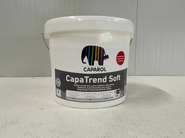 Caparol capatrend soft binnenmuurverf 12,5l(3x)”ongebruikt” - afbeelding 1 van  1