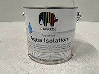 Caparol capawood aqua isolation grondverf 2,5l (4x) “ongebruikt” - afbeelding 1 van  1