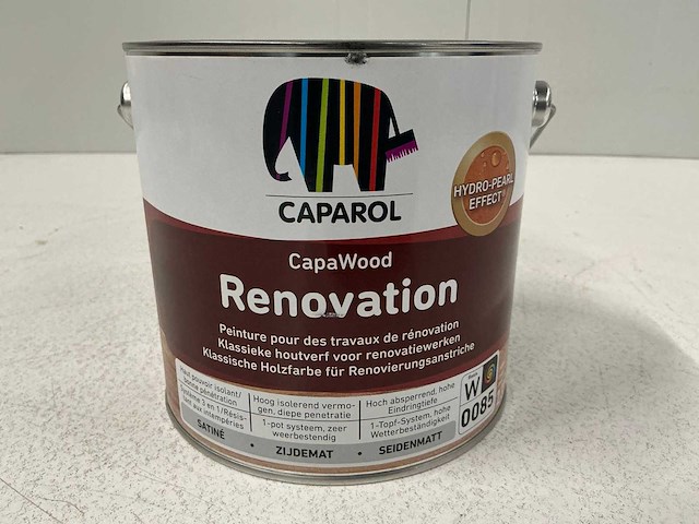 Caparol capawood renovation 2,375l (3x) “ongebruikt” - afbeelding 1 van  1