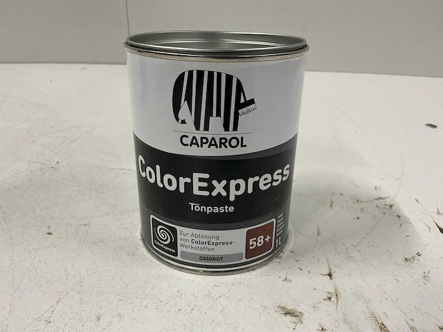 Caparol colorexpress verf 1l (3x) “ongebruikt” - afbeelding 1 van  1