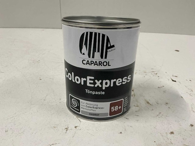 Caparol colorexpress verf 1l (3x) “ongebruikt” - afbeelding 1 van  1