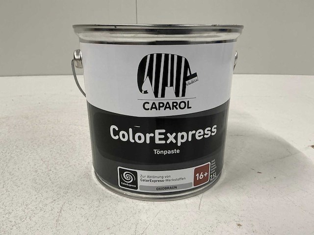 Caparol colorexpress verf 2,5l (3x) “ongebruikt” - afbeelding 1 van  1