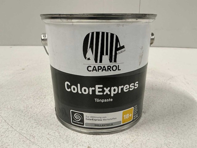 Caparol colorexpress verf 2,5l (3x) “ongebruikt” - afbeelding 1 van  1