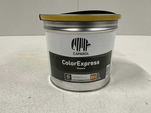 Caparol colorexpress verf 2,5l (4x) “ongebruikt” - afbeelding 1 van  1