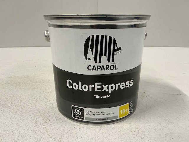 Caparol colorexpress verf 2,5l (4x) “ongebruikt” - afbeelding 1 van  1