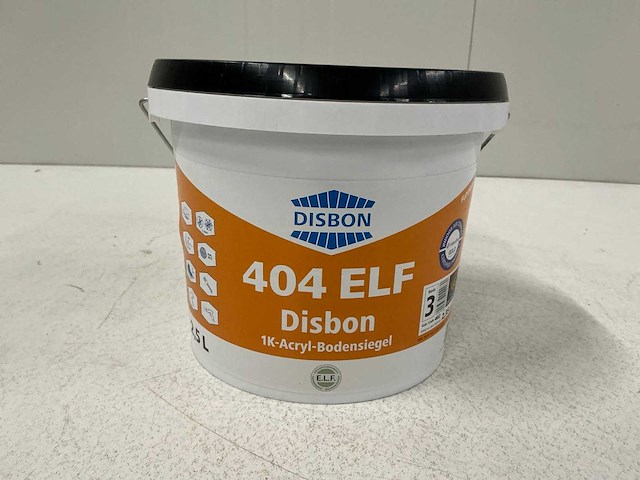 Caparol disbon 404 elf vloercoating 2,5l (4x) “ongebruikt” - afbeelding 1 van  1