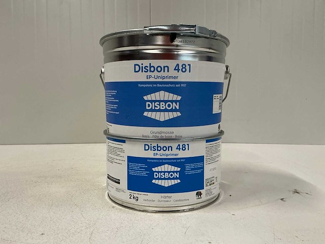Caparol disbon 481 hechtprimer 7kg (3x) “ ongebruikt” - afbeelding 1 van  1