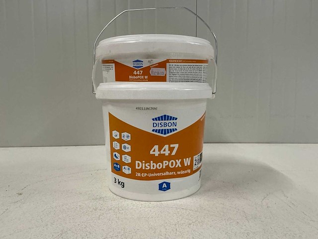 Caparol disbopox 447w a+b coating 5kg (3x) “ongebruikt” - afbeelding 1 van  1