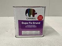 Caparol dupa fix grund voorstrijkmiddel 2,5l (4x) “ongebruikt” - afbeelding 1 van  1