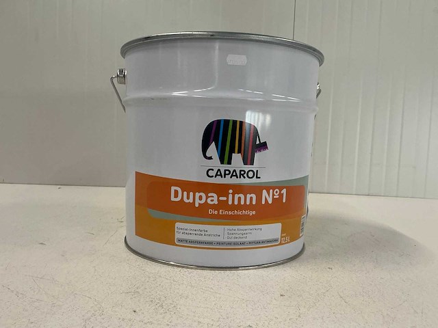 Caparol dupa-inn n 1 binnenmuurverf 12,5l (2x) “ongebruikt” - afbeelding 1 van  1