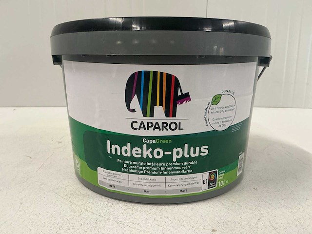 Caparol indeko-plus binnenmuurverf 10l(3x) “ongebruikt” - afbeelding 1 van  1