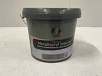 Caparol metallocryl interior binnenmuurverf 2,5l (4x) “ongebruikt” - afbeelding 1 van  1