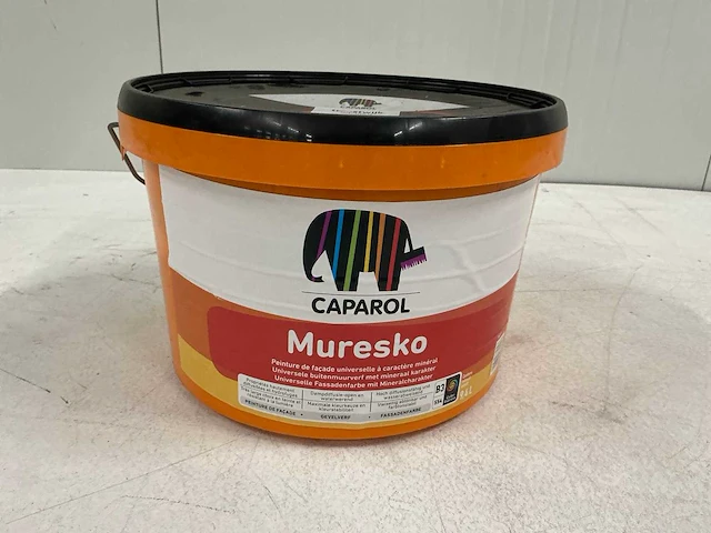 Caparol muresko buitenmuurverf 10l(2x)”ongebruikt” - afbeelding 1 van  1