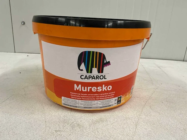 Caparol muresko buitenmuurverf 10l(2x)”ongebruikt” - afbeelding 1 van  1