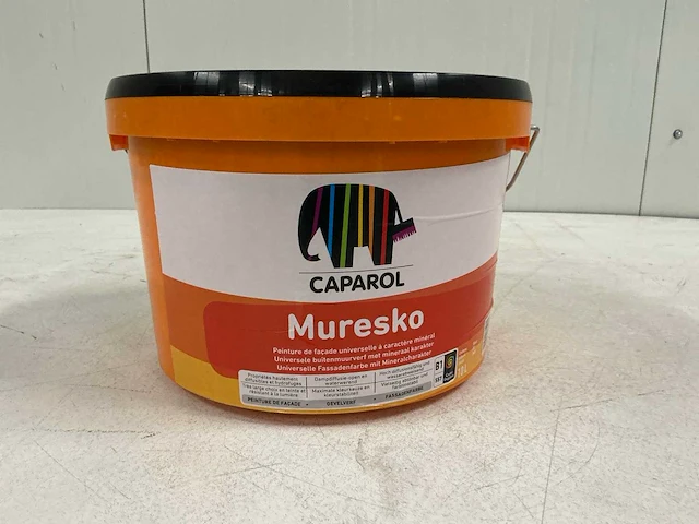 Caparol muresko buitenmuurverf 10l(2x)”ongebruikt” - afbeelding 1 van  1