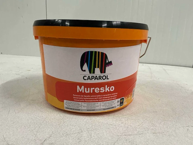 Caparol muresko buitenmuurverf 10l(2x)”ongebruikt” - afbeelding 1 van  1