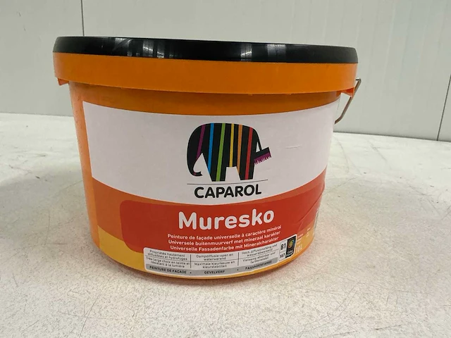 Caparol muresko buitenmuurverf 10l(2x)”ongebruikt” - afbeelding 1 van  1