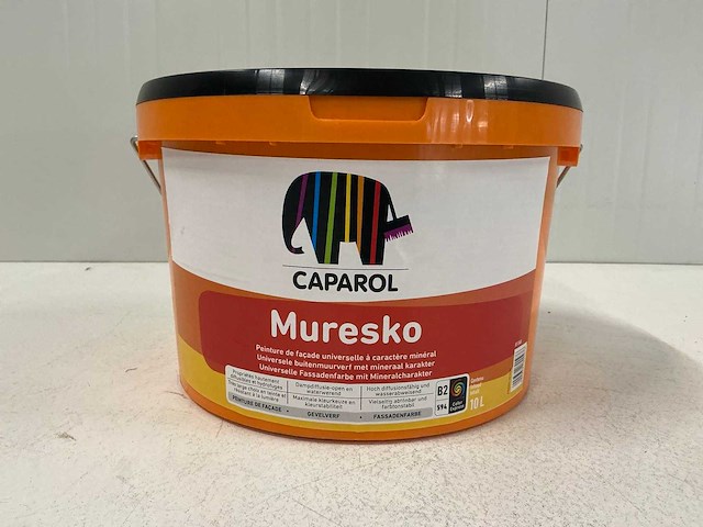 Caparol muresko buitenmuurverf 10l(2x)”ongebruikt” - afbeelding 1 van  1