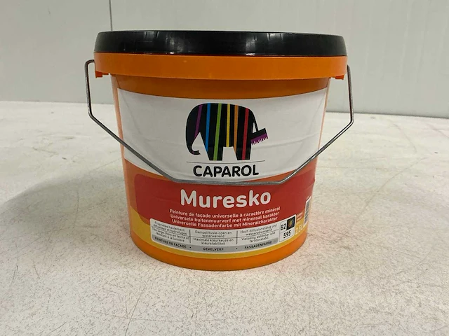 Caparol muresko buitenmuurverf 2,5l (2x)”ongebruikt” - afbeelding 1 van  1