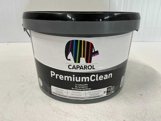 Caparol premium clean binnenmuurverf 10l (4x) “ongebruikt” - afbeelding 1 van  1