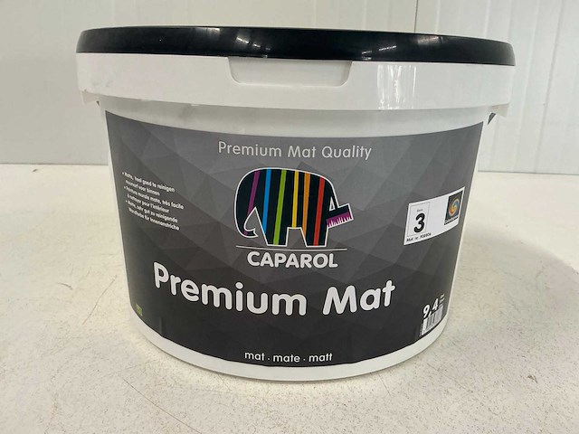 Caparol premium mat binnenmuurverf 9,4l(2x)”ongebruikt” - afbeelding 1 van  1
