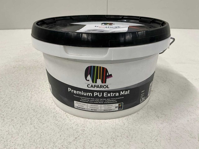 Caparol premium pu extra mat voorstrijkmiddel 1,25l (3x) “ongebruikt” - afbeelding 1 van  1