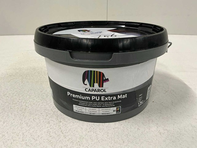 Caparol premium pu extra mat voorstrijkmiddel 1,25l (4x) “ongebruikt” - afbeelding 1 van  1