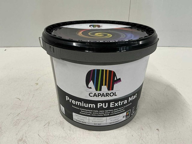 Caparol premium pu extra mat voorstrijkmiddel 5l (4x) “ongebruikt” - afbeelding 1 van  1
