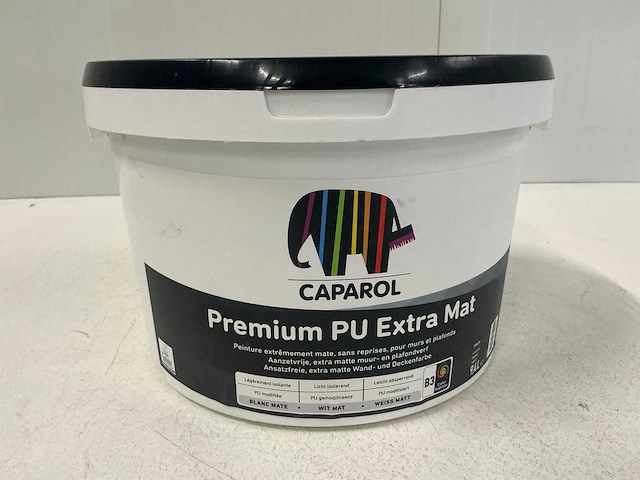 Caparol premium pu extra mat voorstrijkmiddel 9,4l(4x) “ongebruikt” - afbeelding 1 van  1
