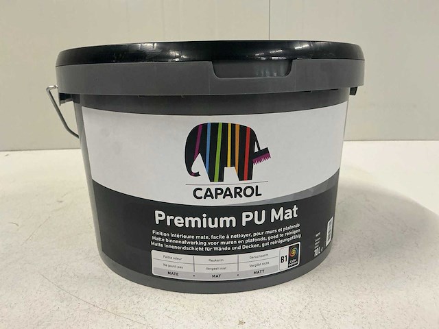 Caparol premium pu mat voorstrijkmiddel 10l (4x)”ongebruikt” - afbeelding 1 van  1