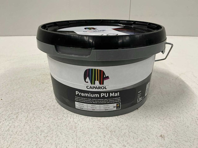 Caparol premium pu mat voorstrijkmiddel 1,25l (5x) “ongebruikt” - afbeelding 1 van  1