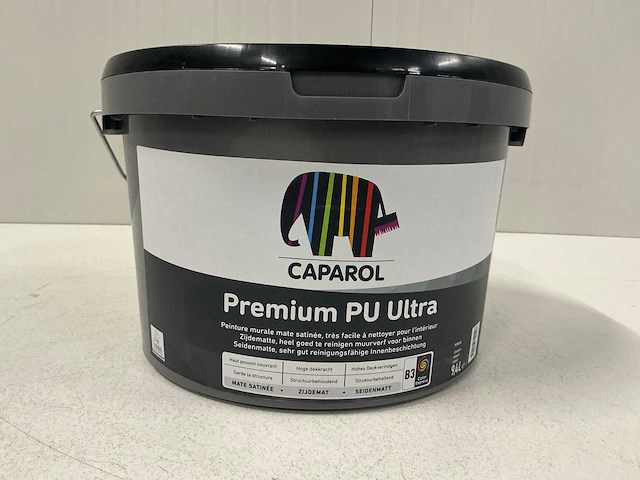 Caparol premium pu ultra voorstrijkmiddel 9,4l (4x) “ongebruikt” - afbeelding 1 van  1
