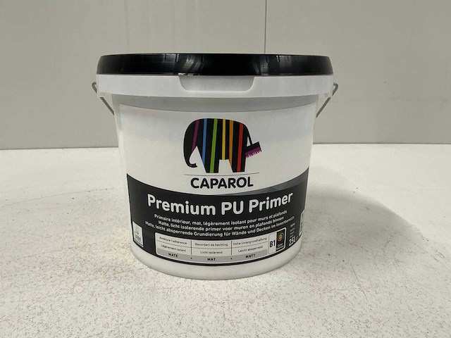 Caparol primium pu primer 2,5l (3x) “ongebruikt” - afbeelding 1 van  1