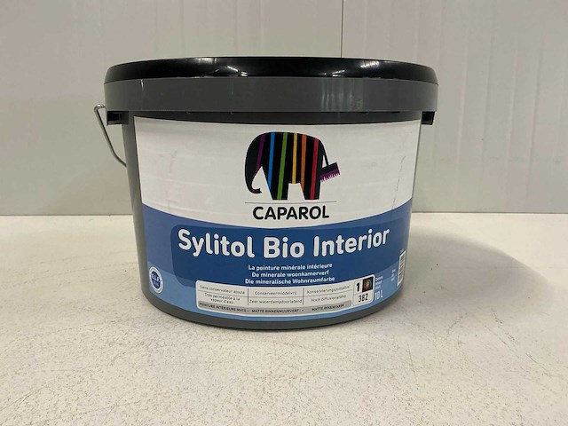 Caparol sylitol bio interior binnenmuurverf 10l (4x) “ongebruikt” - afbeelding 1 van  1