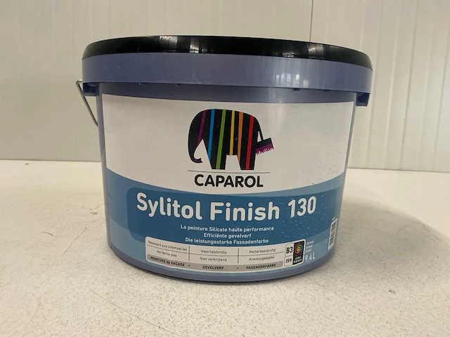 Caparol sylitol finish gevelverf 9,4l(3x)”ongebruikt” - afbeelding 1 van  1