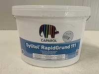 Caparol sylitol rapidgrund 111 voorstrijkmiddel 10l (3x) “ongebruikt” - afbeelding 1 van  1