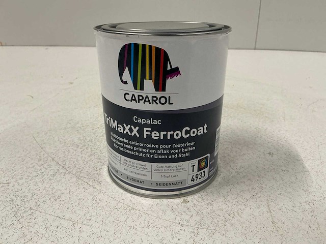 Caparol trimaxx ferrocoat 0,95l (7x) “ongebruikt” - afbeelding 1 van  1
