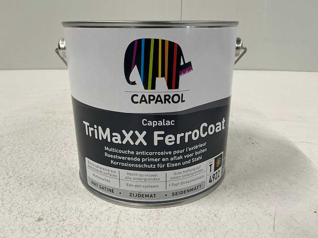 Caparol trimaxx ferrocoat 2l (2x) “ongebruikt” - afbeelding 1 van  1