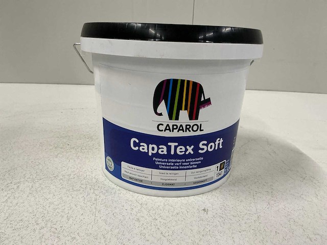 Capatex soft binnenmuurverf 2,5l (5x) “ongebruikt” - afbeelding 1 van  1