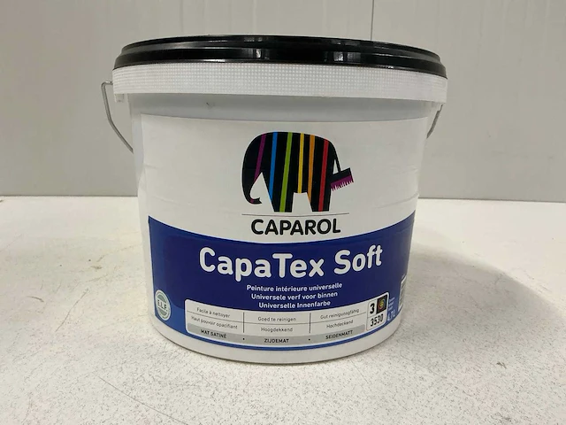 Capatex soft binnenmuurverf 4,7l (2x) “ongebruikt” - afbeelding 1 van  1