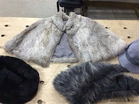 Cape + kraag + hoedjes - afbeelding 1 van  2