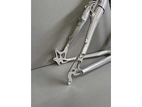 Capino - atb carbon/kevlar - atb frameset carbon 6k met kevlar white carbon versterkte achterbrug - afbeelding 2 van  9