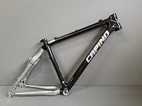 Capino - atb carbon/kevlar - atb frameset carbon 6k met kevlar white carbon versterkte achterbrug