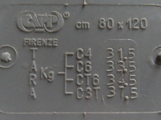 Capp-plast - palletbox 120x80cm (10x) - afbeelding 5 van  5