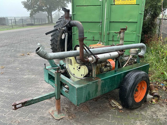 Caprari mec-mr80/2a mobiele beregeningspomp – deutz f4l912 diesel – 34 kw – 4” - afbeelding 1 van  26