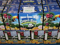 Capri sun jungle drink op pallet. totaal 76 doosjes met 10x 200 ml. tht 5-26. - afbeelding 3 van  3