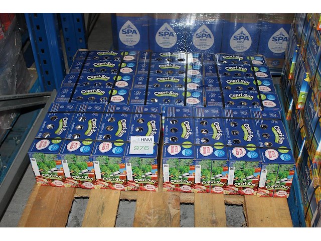 Capri sun mystic dragon op pallet. totaal 20 doosjes met 10x 200 ml. tht 9-26. - afbeelding 1 van  1