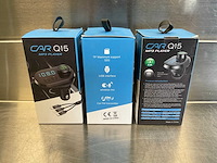 Car q15 bluetooth fm transmitter - carkit (10x) - afbeelding 2 van  6