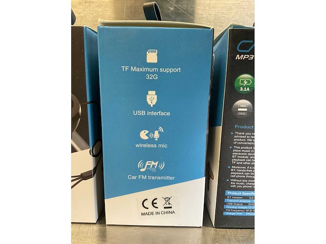 Car q15 bluetooth fm transmitter - carkit (10x) - afbeelding 4 van  6